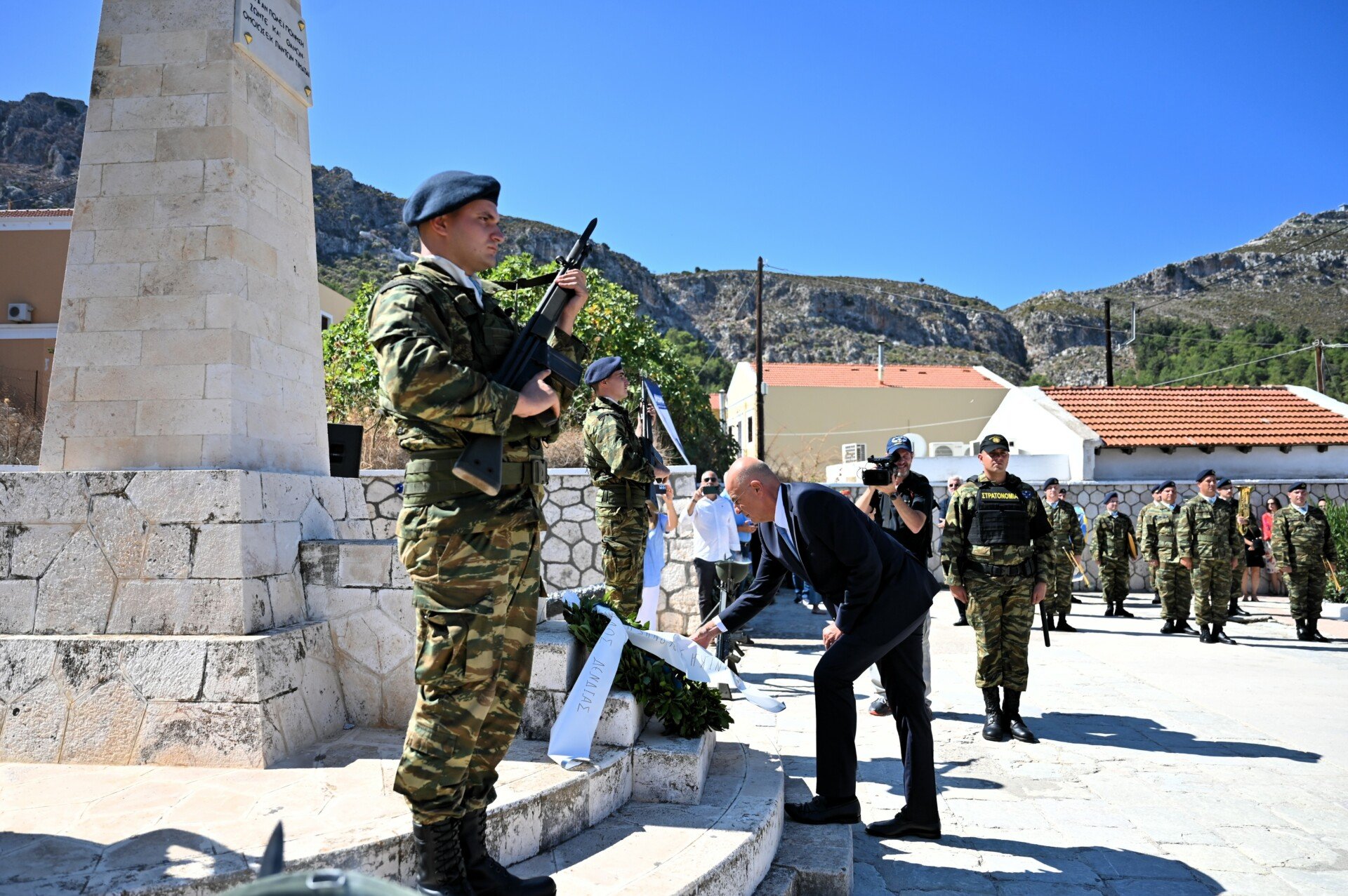 Δήλωση Δένδια από το Καστελλόριζο για τα δικαιώματα των νησιών στο Δίκαιο της Θάλασσας